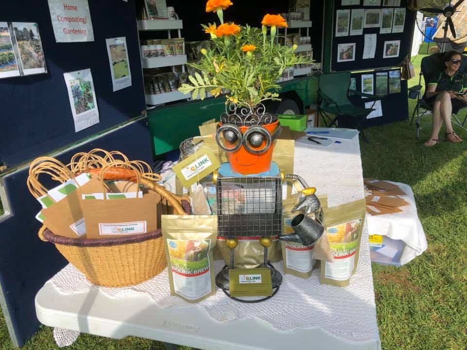 Here's our Biolink 4 Plants stall at the Seymour Alternative Farming Expo. 